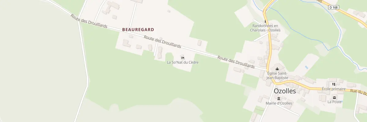 Plan du 5243 En Bouriquet à Ozolles