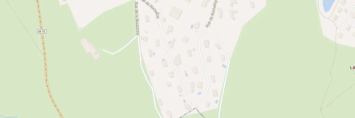 Plan du 10 Rue de Rochefoy à Villars