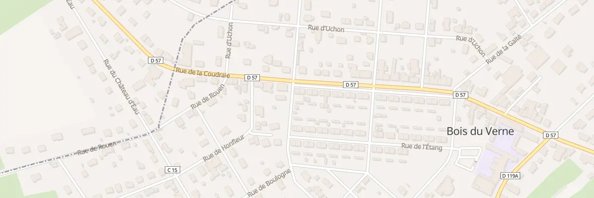 Plan du 113 Rue de la Coudraie à Montceau-les-Mines