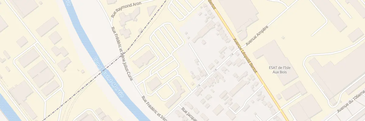 Plan du 20 Rue Joseph-Marie Jacquard à Châlons-en-Champagne