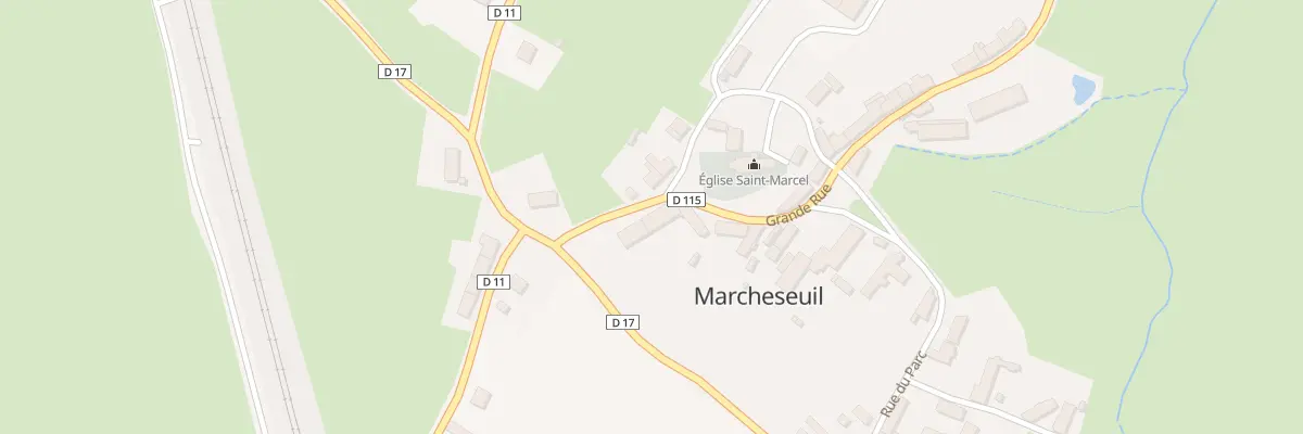 Plan du 4 Grande Rue à Marcheseuil