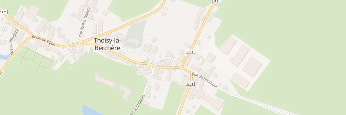 Plan du 5095 Le Village à Thoisy-la-Berchère