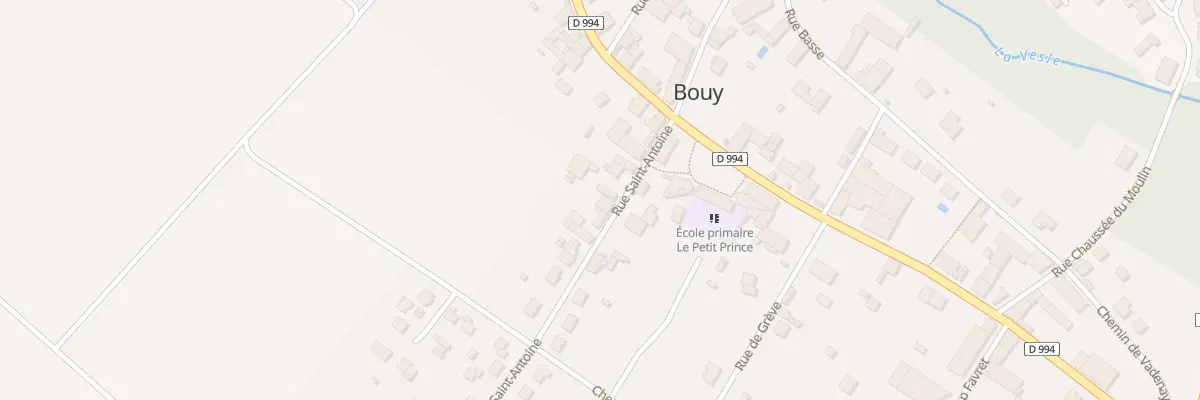 Plan du 8 Rue Saint Antoine à Bouy