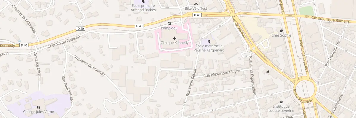Plan du 12 Rue Henri Revoil à Nîmes