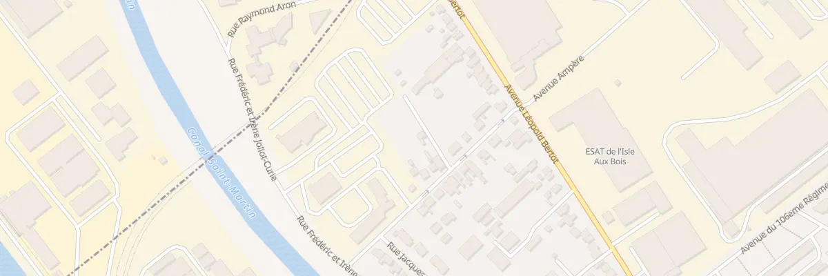 Plan du 16 Rue Joseph-Marie Jacquard à Châlons-en-Champagne