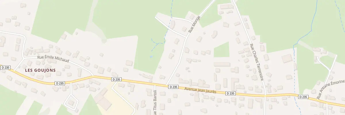 Plan du 4 Rue Monge à Saint-Vallier