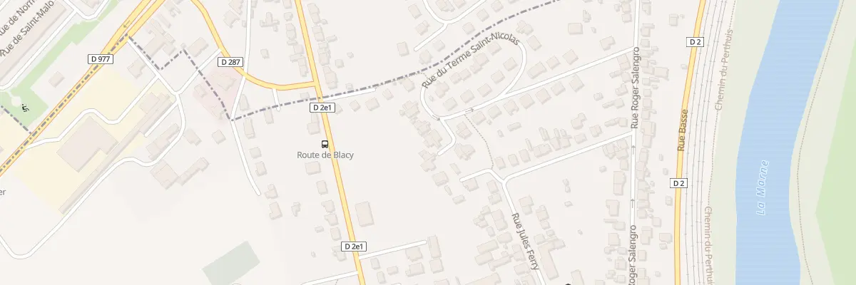 Plan du 23 Rue du Terme Saint-Nicolas à Compertrix