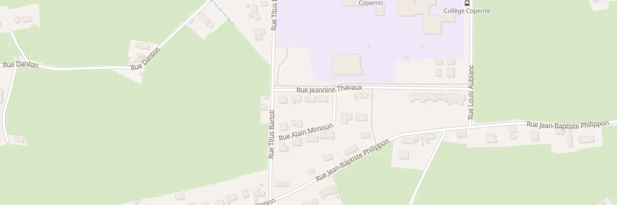 Plan du 30 Rue Jeannine Thavaux à Saint-Vallier