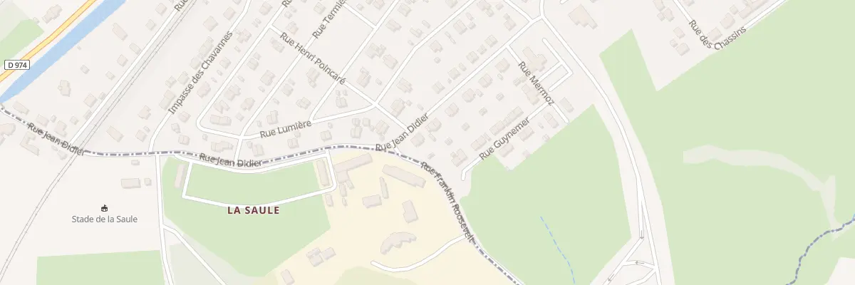 Plan du 81 Rue Jean Didier à Montceau-les-Mines