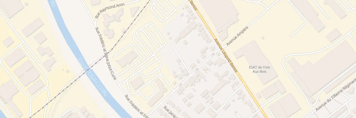Plan du 14 Rue Joseph-Marie Jacquard à Châlons-en-Champagne