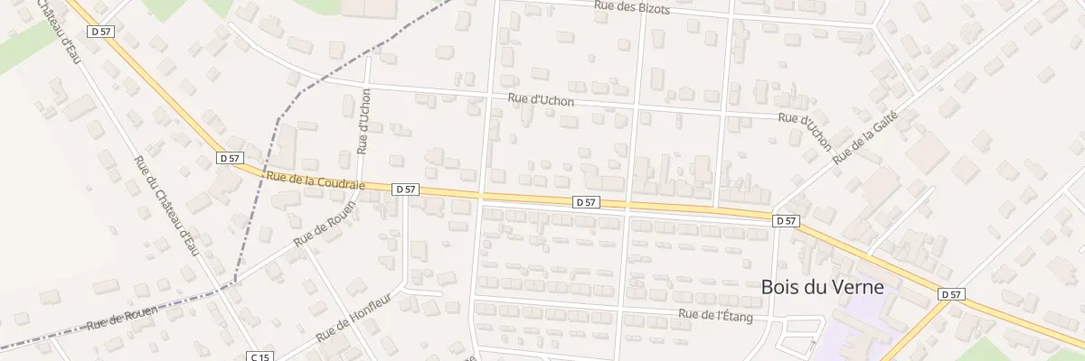 Plan du 102 Rue de la Coudraie à Montceau-les-Mines