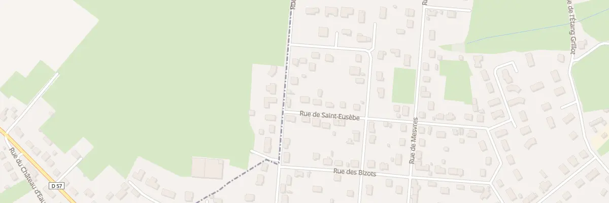 Plan du 28 Rue de Saint Eusebe à Montceau-les-Mines