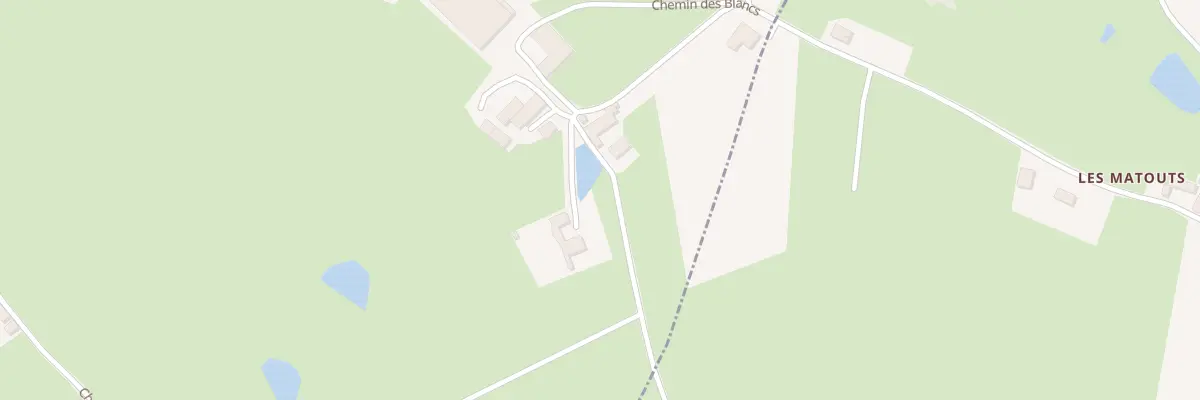 Plan du 691 Che des Blancs à Colombier-en-Brionnais