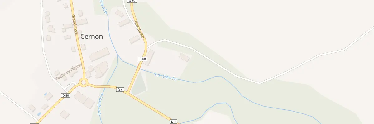Plan du 2A Che des Vignes à Cernon
