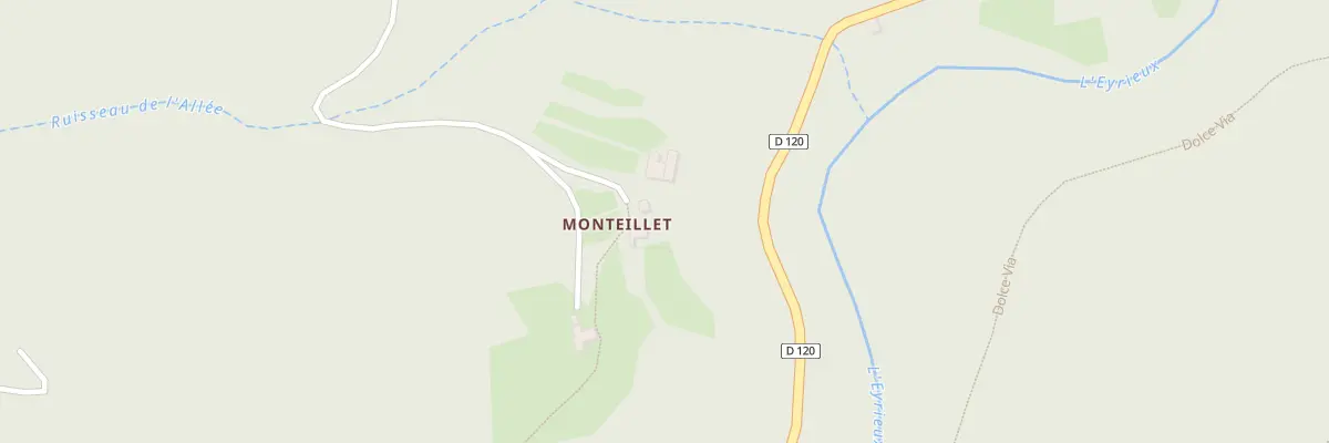 Plan du 5163 Le Monteiller à Saint-Julien-d’Intres