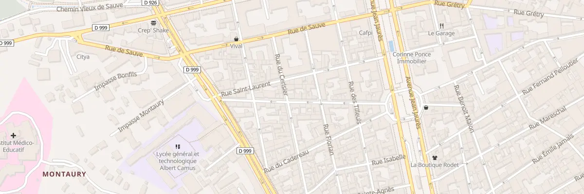Plan du 9 Rue du Cerisier à Nîmes