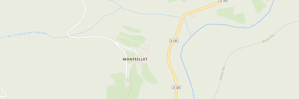 Plan du 5161 Le Monteiller à Saint-Julien-d’Intres