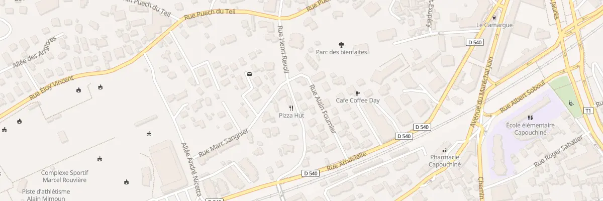 Plan du 71 Rue Henri Revoil à Nîmes