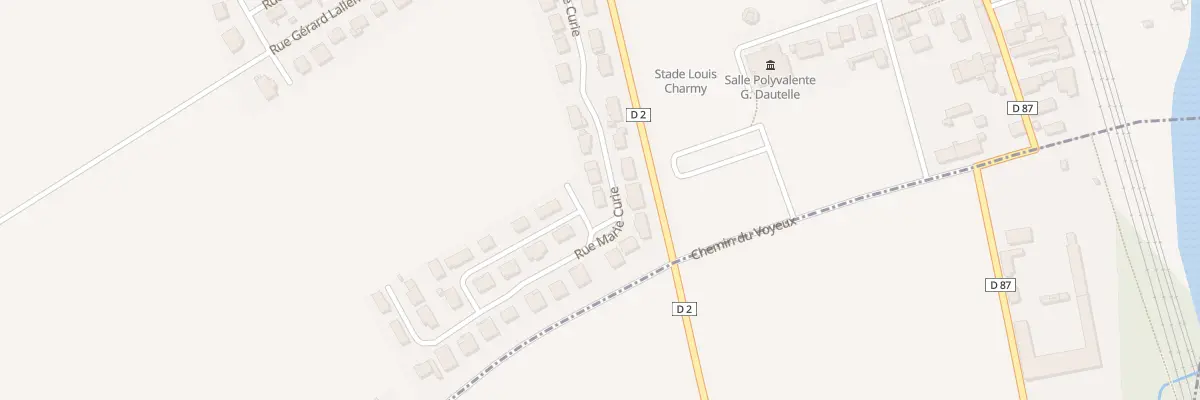 Plan du 22 Rue Marie Curie à Compertrix