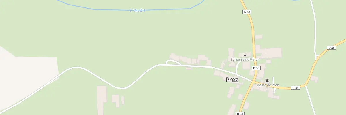 Plan du 12 Rue du Culot à Prez