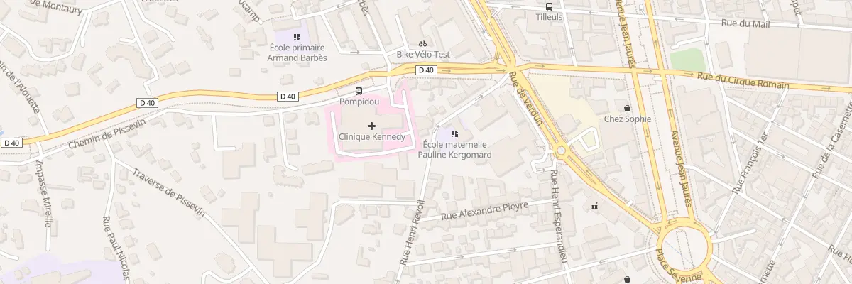 Plan du 10 Rue Henri Revoil à Nîmes