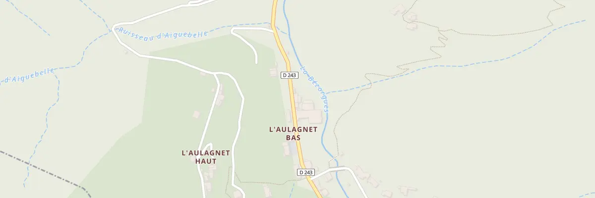 Plan du 5052 Laulagnet-Bas à Vallées-d’Antraigues-Asperjoc