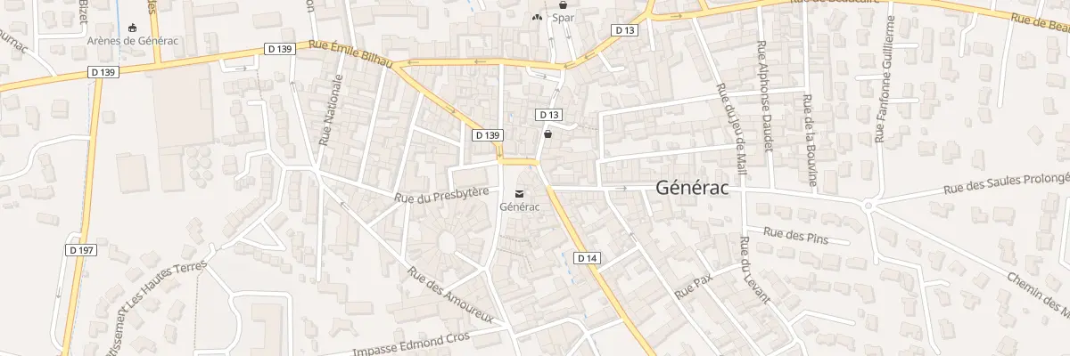 Plan du 2 Av Camargue à Générac