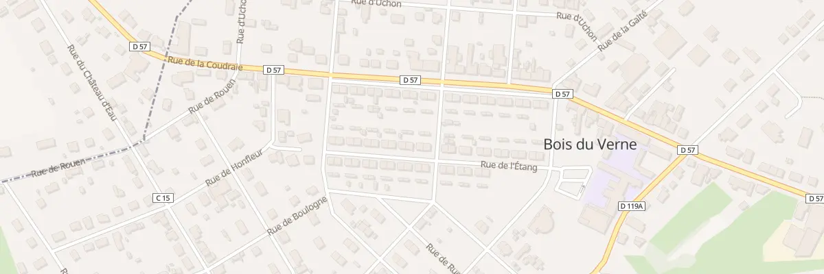 Plan du 30 Rue de l’Etang à Montceau-les-Mines