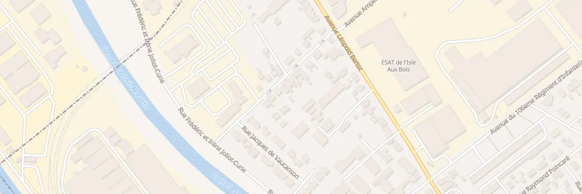 Plan du 13B Rue Joseph-Marie Jacquard à Châlons-en-Champagne