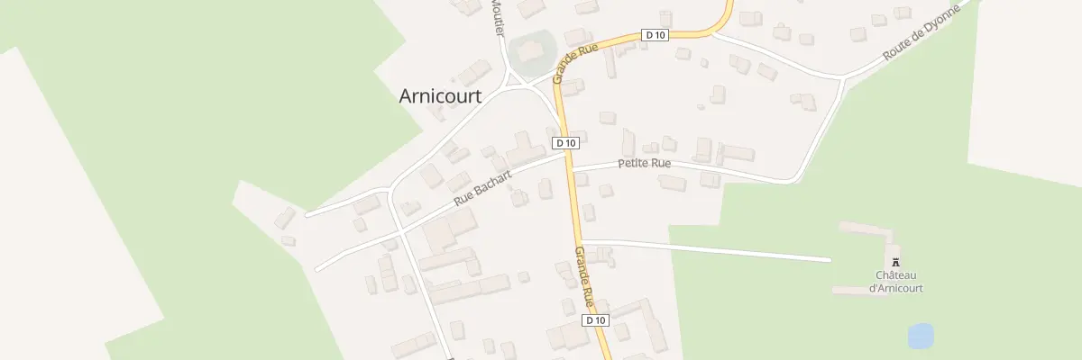 Plan du 17 Rue Grande Rue à Arnicourt
