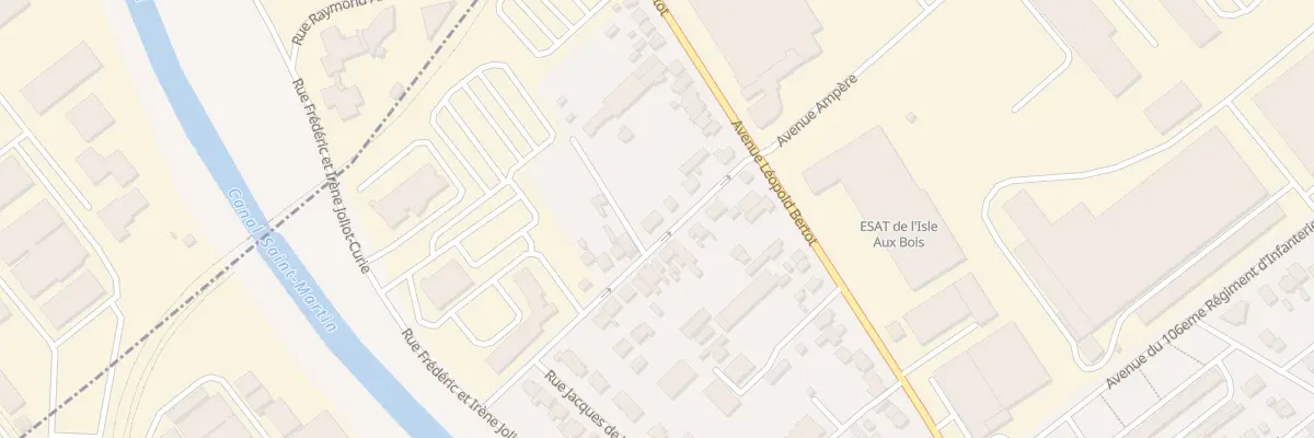 Plan du 4 Rue Joseph-Marie Jacquard à Châlons-en-Champagne