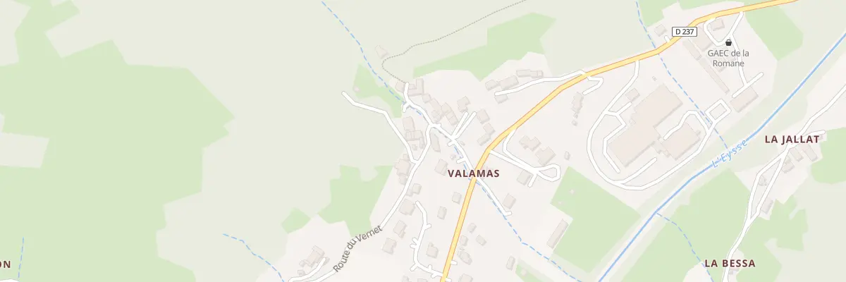 Plan du 5626 Valamas à Saint-Martin-de-Valamas
