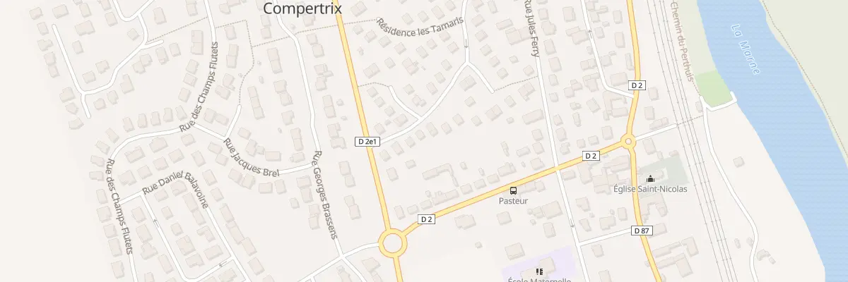 Plan du 20 Vc Residence Les Tamaris à Compertrix