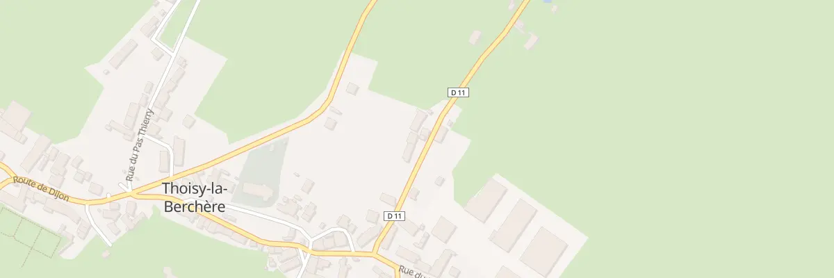 Plan du 5091 Le Village à Thoisy-la-Berchère