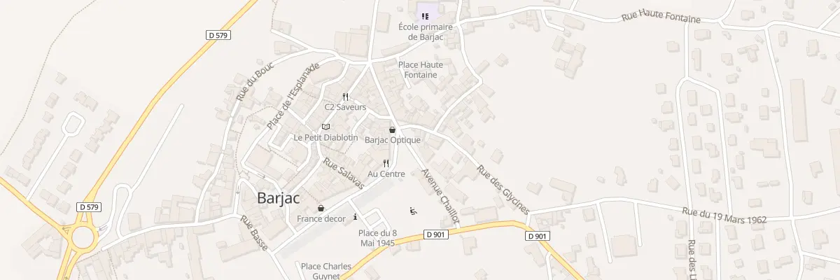 Plan du 5205 Pl Joseph Comte à Barjac