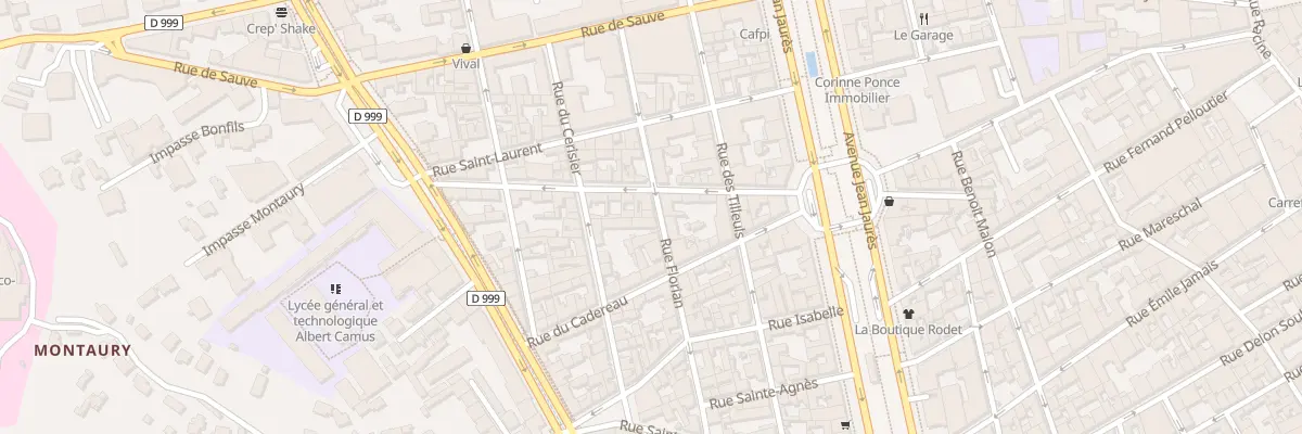 Plan du 18 Rue Florian à Nîmes