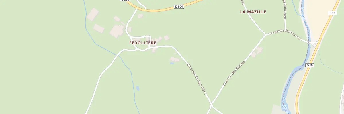 Plan du 254 Che de Fedolliere à Saint-Jean-la-Bussière