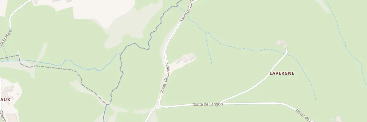 Plan du 4000 Rte de Langon aux Sauvages