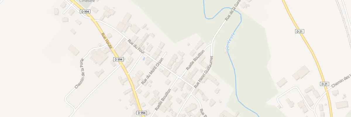 Plan du 8 Rue du Four à Bouy