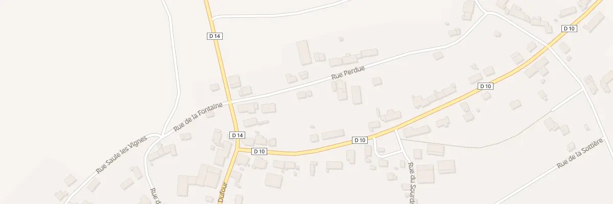 Plan du 4 Rue Perdue à Sery