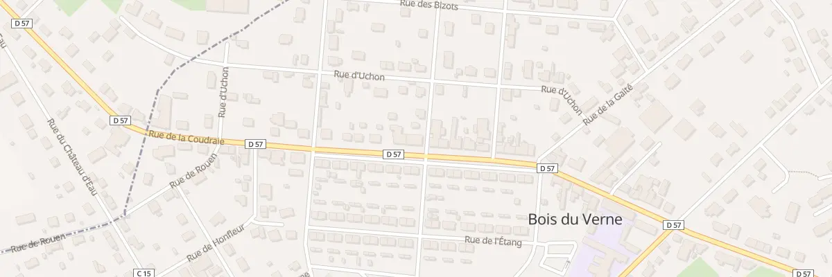Plan du 92 Rue de la Coudraie à Montceau-les-Mines