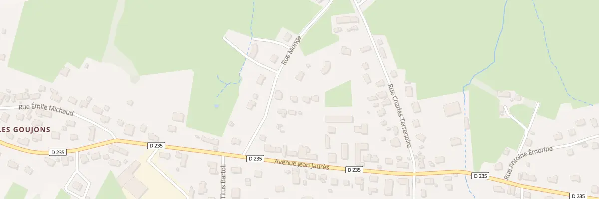 Plan du 5 Rue Monge à Saint-Vallier