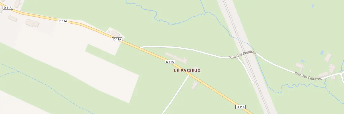 Plan du 5 Rue du Gué de Naillon à Manlay