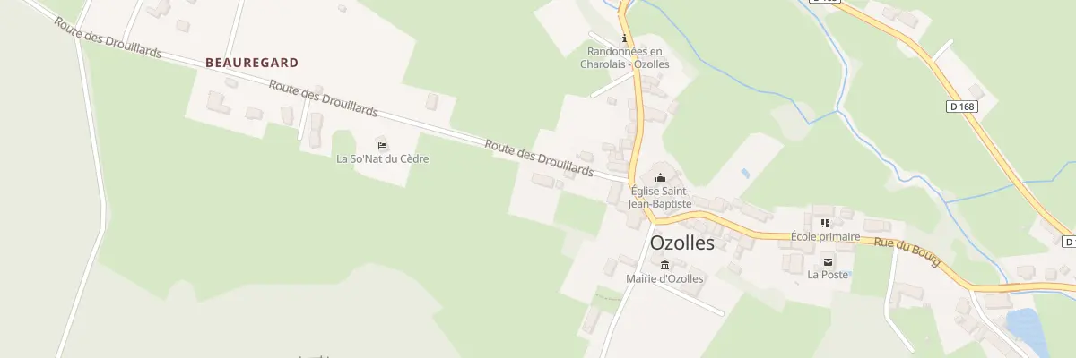 Plan du 5086 Ozolles à Ozolles