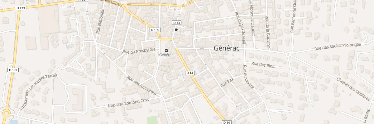 Plan du 11 Av Camargue à Générac