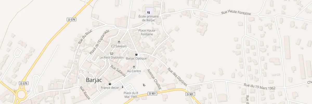 Plan du 12A Rue Printegarde à Barjac