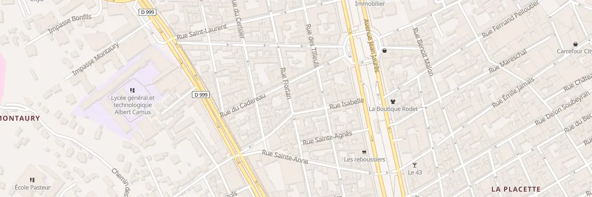 Plan du 15 Rue Florian à Nîmes