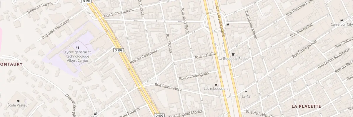 Plan du 17 Rue Florian à Nîmes