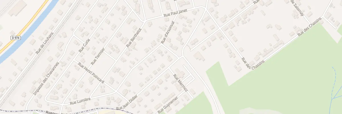 Plan du 46 Rue Jean Didier à Montceau-les-Mines