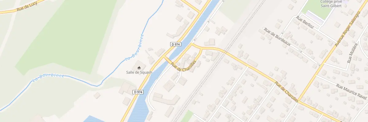 Plan du 3 Rue de Charolles à Montceau-les-Mines
